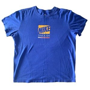 NIKE WHITE & YELLOW T-SHIRT (MENS MEDIUM)